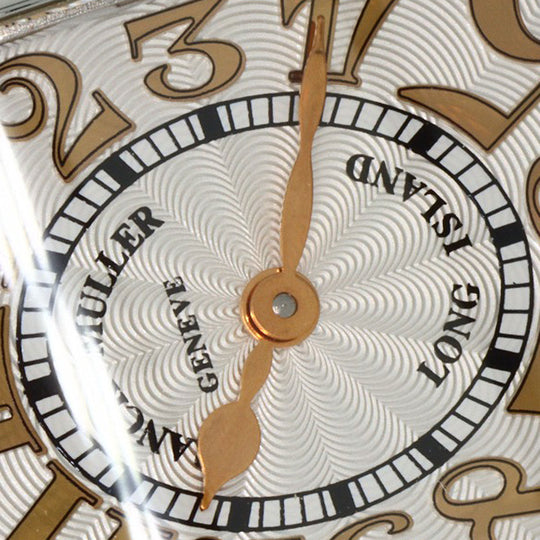 FRANCK MULLER Watches Quartz 902QZRELSTG Stainless Steel, Leather Silver Long Island Silver dial Women Used Authentic