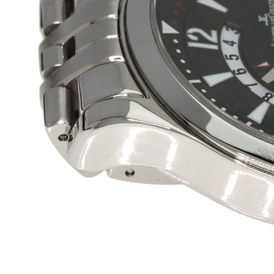 JAEGER-LECOULTRE Watches Mechanical Automatic 146.8.02 Stainless Steel , Stainless Steel black Master Compressor Dualmatique Date black dial mens Used Authentic
