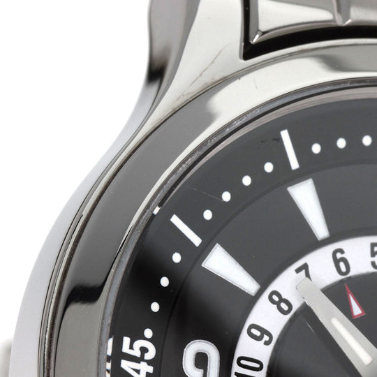 JAEGER-LECOULTRE Watches Mechanical Automatic 146.8.02 Stainless Steel , Stainless Steel black Master Compressor Dualmatique Date black dial mens Used Authentic