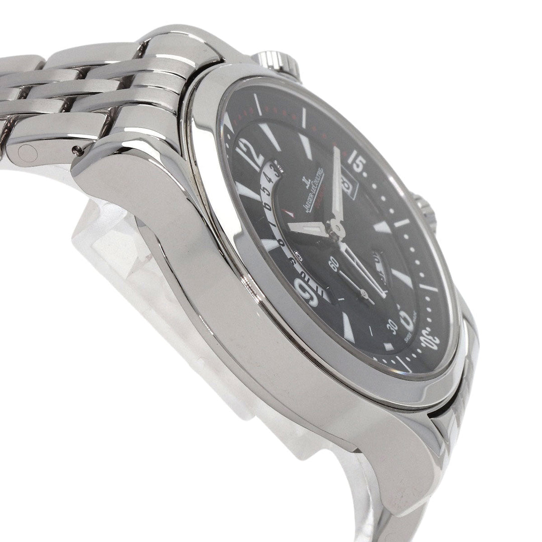 JAEGER-LECOULTRE Watches Mechanical Automatic 146.8.02 Stainless Steel , Stainless Steel black Master Compressor Dualmatique Date black dial mens Used Authentic
