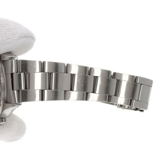 ROLEX Watches Mechanical Automatic 1007 Stainless Steel , Stainless Steel Silver Oyster Perpetual 1973 engine turned bezel Silver dial mens Used Authentic