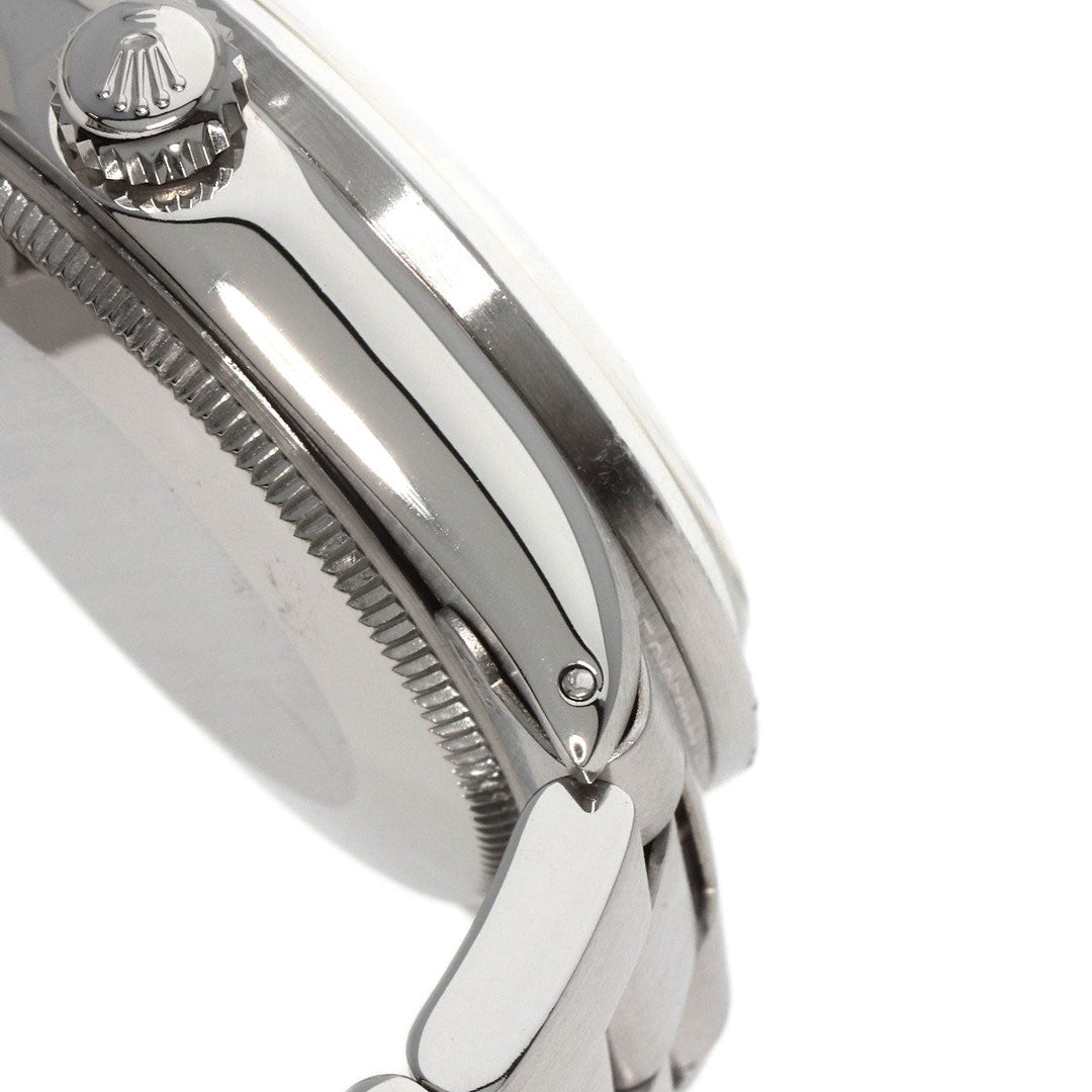 ROLEX Watches Mechanical Automatic 1007 Stainless Steel , Stainless Steel Silver Oyster Perpetual 1973 engine turned bezel Silver dial mens Used Authentic