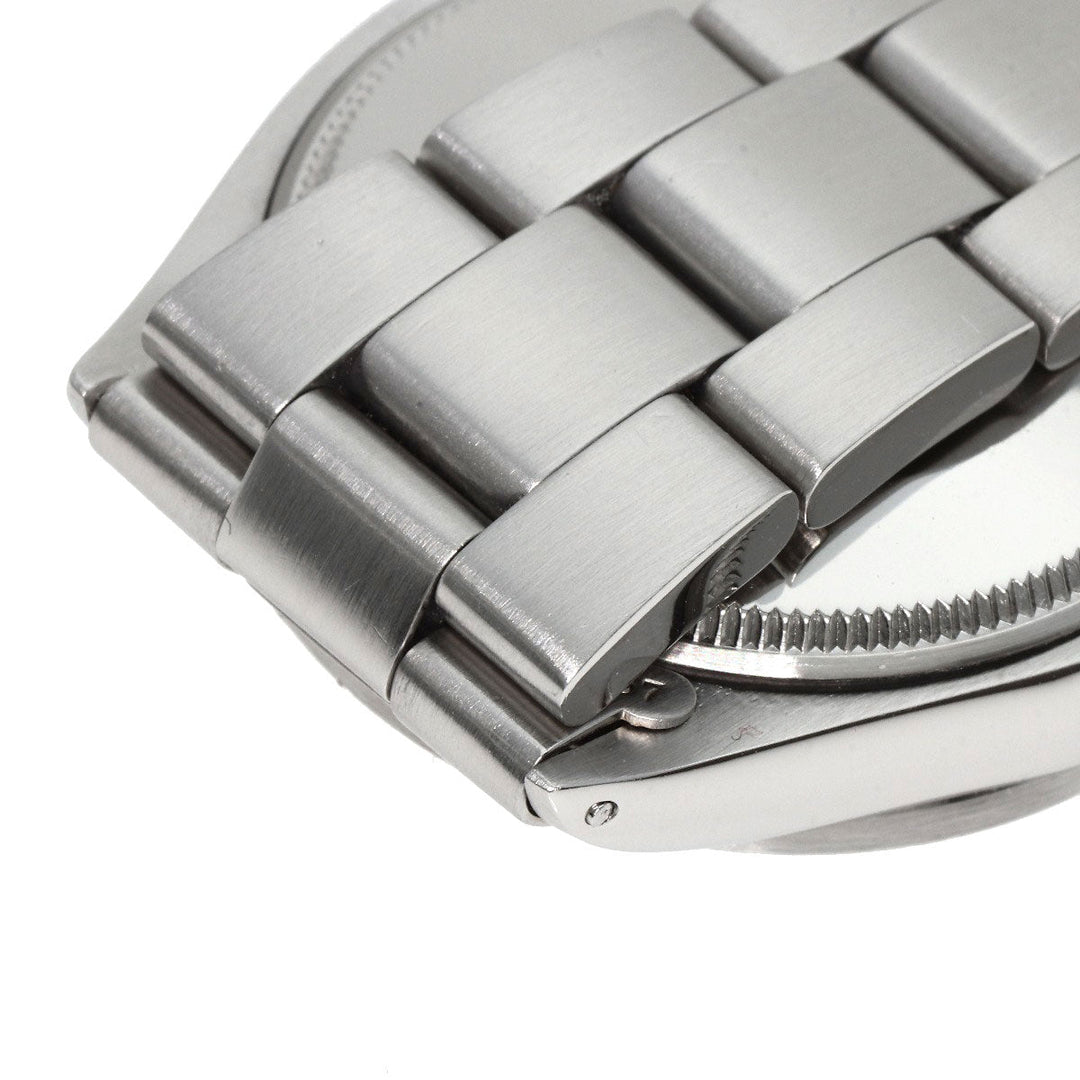 ROLEX Watches Mechanical Automatic 1007 Stainless Steel , Stainless Steel Silver Oyster Perpetual 1973 engine turned bezel Silver dial mens Used Authentic