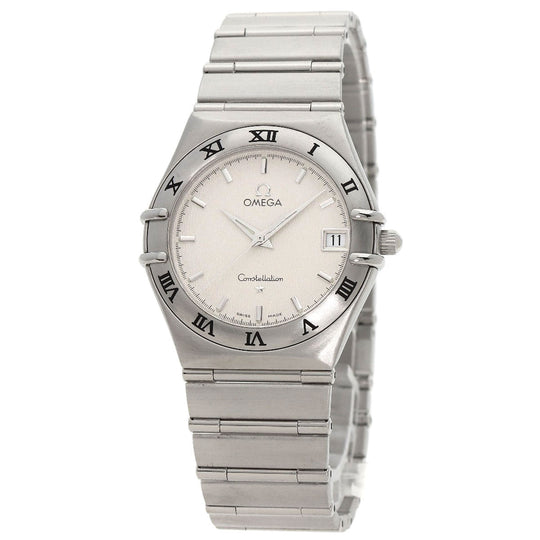 OMEGA Watches Quartz 1512.30 Stainless Steel , Stainless Steel Silver Constellation white dial mens Used Authentic