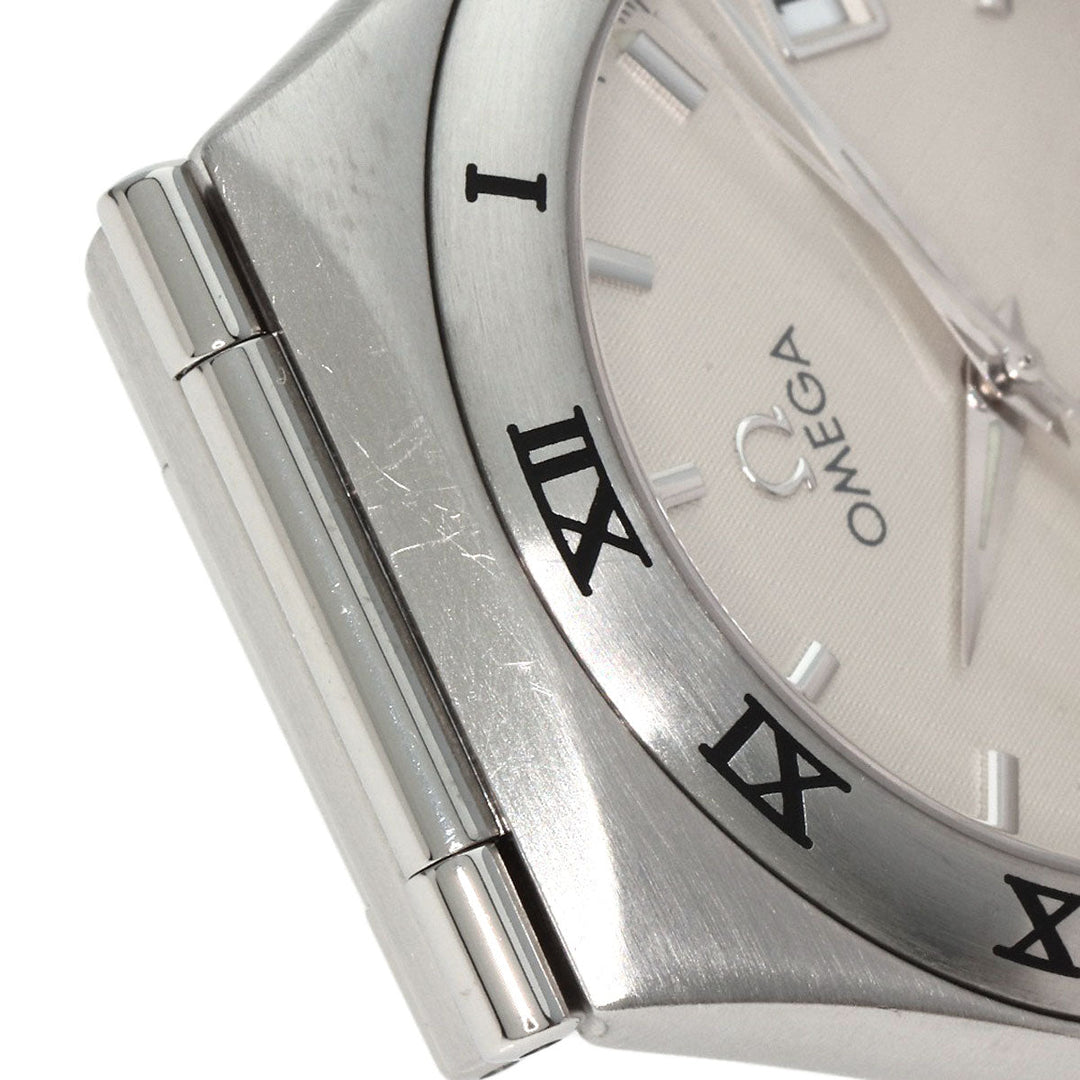 OMEGA Watches Quartz 1512.30 Stainless Steel , Stainless Steel Silver Constellation white dial mens Used Authentic