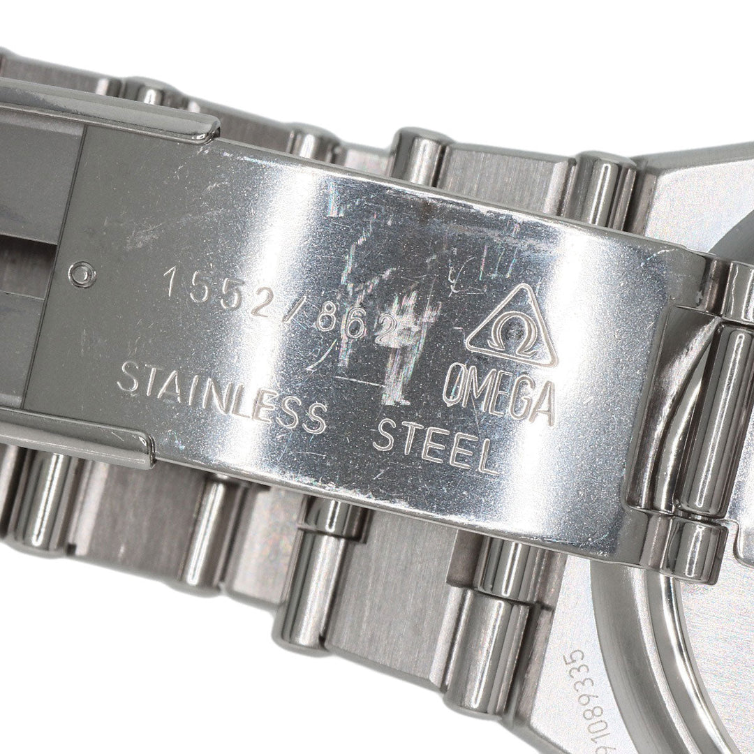 OMEGA Watches Quartz 1512.30 Stainless Steel , Stainless Steel Silver Constellation white dial mens Used Authentic