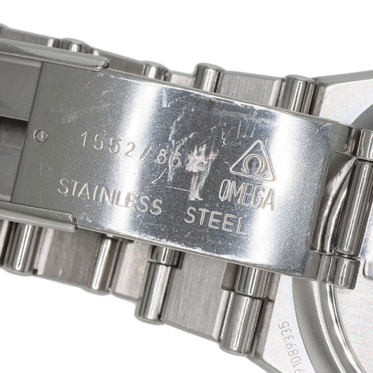 OMEGA Watches Quartz 1512.30 Stainless Steel , Stainless Steel Silver Constellation white dial mens Used Authentic