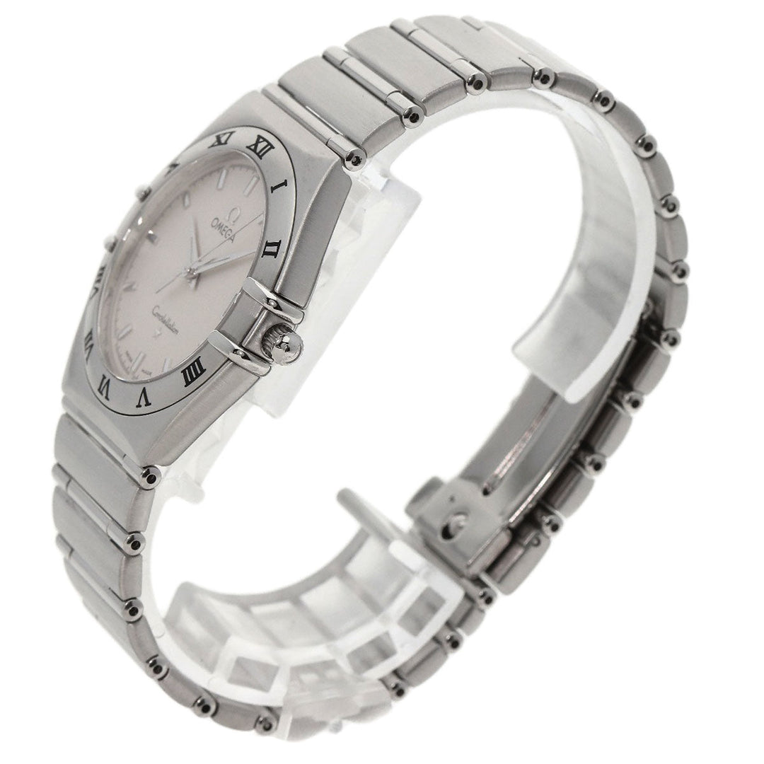 OMEGA Watches Quartz 1512.30 Stainless Steel , Stainless Steel Silver Constellation white dial mens Used Authentic