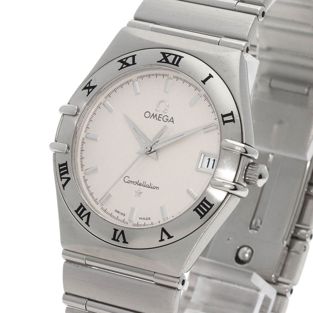 OMEGA Watches Quartz 1512.30 Stainless Steel , Stainless Steel Silver Constellation white dial mens Used Authentic