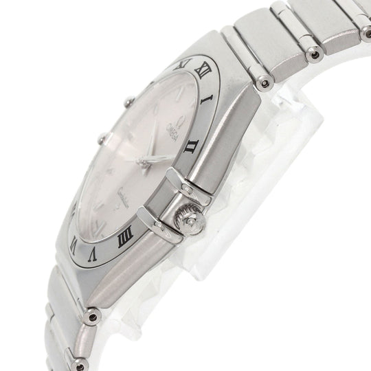 OMEGA Watches Quartz 1512.30 Stainless Steel , Stainless Steel Silver Constellation white dial mens Used Authentic