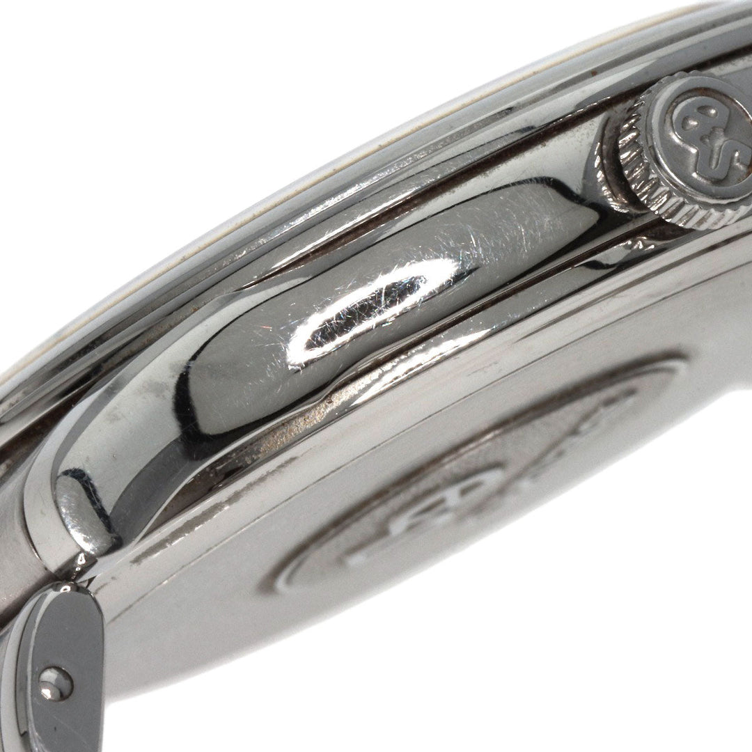 SEIKO Watches Quartz SBGF013 8J56-7000 Stainless Steel , Stainless Steel Silver Grand Seiko Round Face Silver dial mens Used Authentic