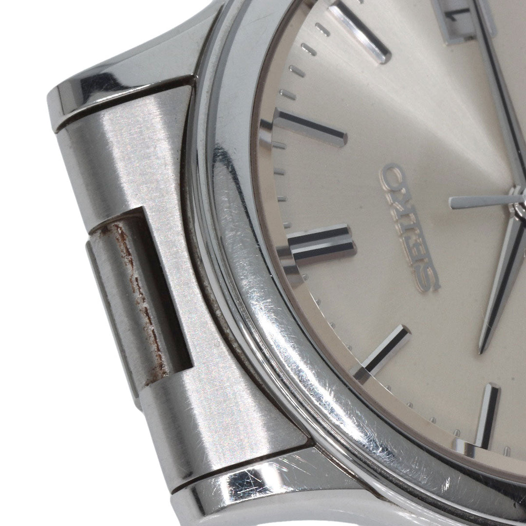 SEIKO Watches Quartz SBGF013 8J56-7000 Stainless Steel , Stainless Steel Silver Grand Seiko Round Face Silver dial mens Used Authentic