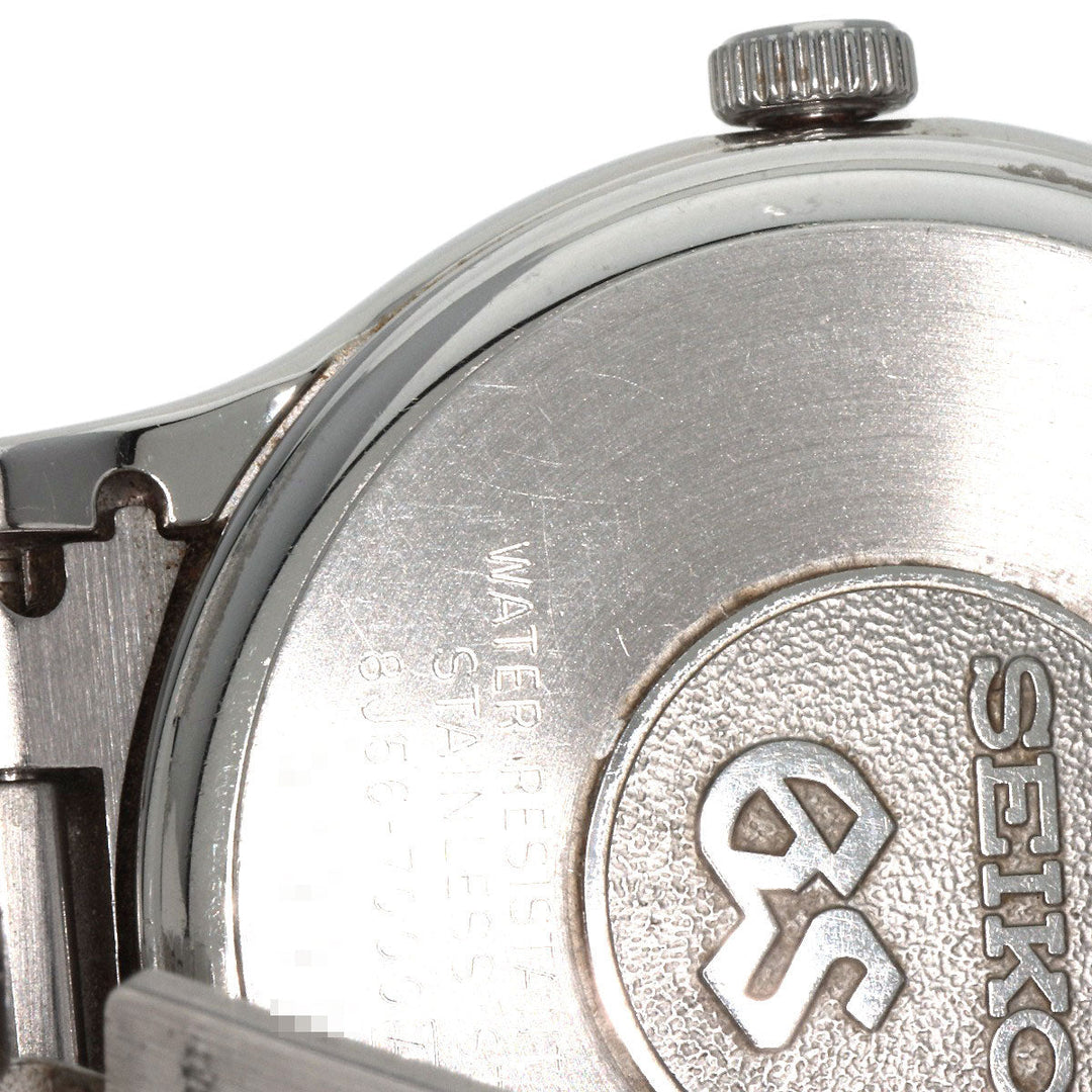 SEIKO Watches Quartz SBGF013 8J56-7000 Stainless Steel , Stainless Steel Silver Grand Seiko Round Face Silver dial mens Used Authentic