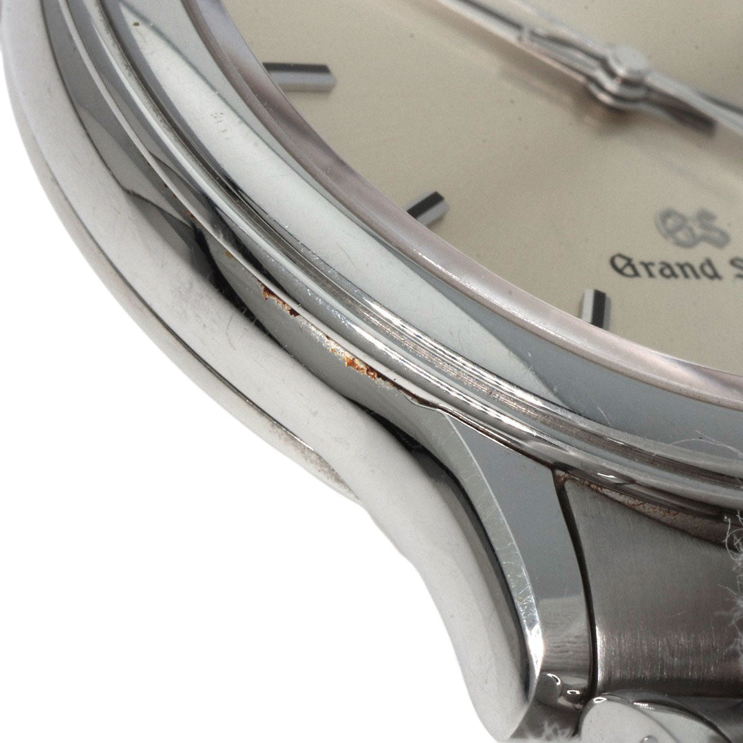 SEIKO Watches Quartz SBGF013 8J56-7000 Stainless Steel , Stainless Steel Silver Grand Seiko Round Face Silver dial mens Used Authentic