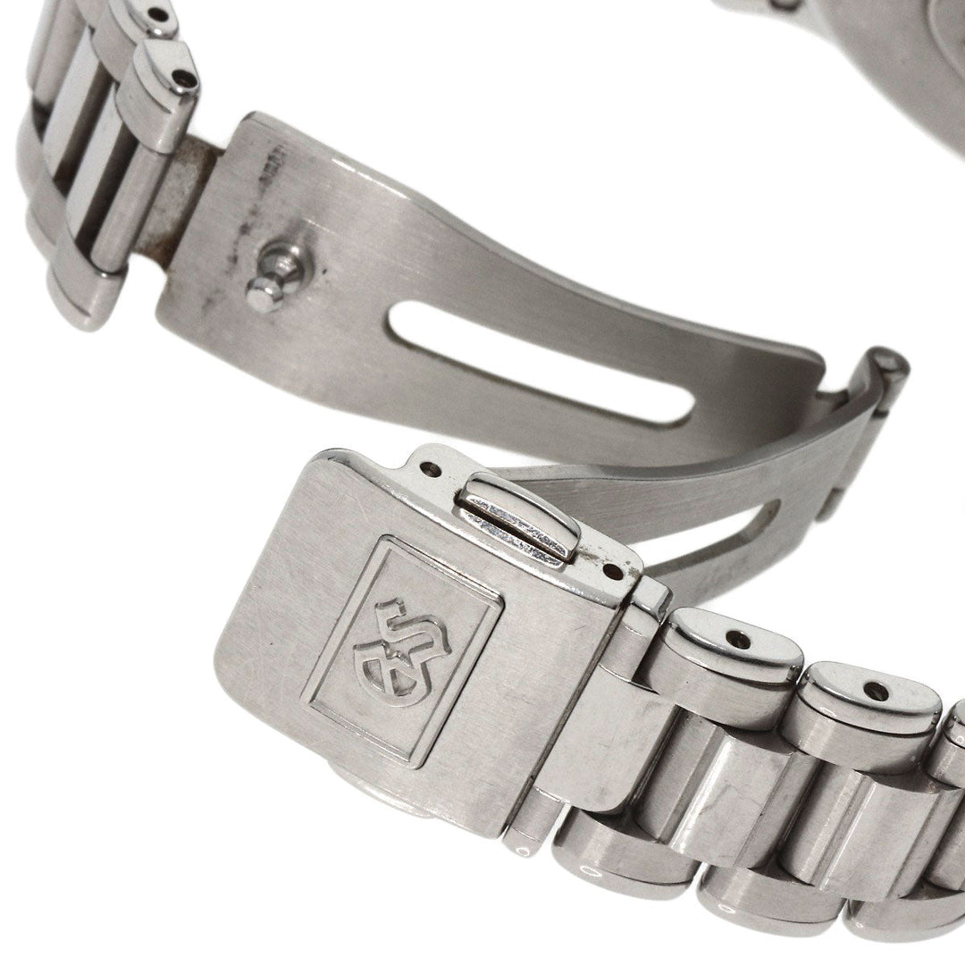 SEIKO Watches Quartz SBGF013 8J56-7000 Stainless Steel , Stainless Steel Silver Grand Seiko Round Face Silver dial mens Used Authentic