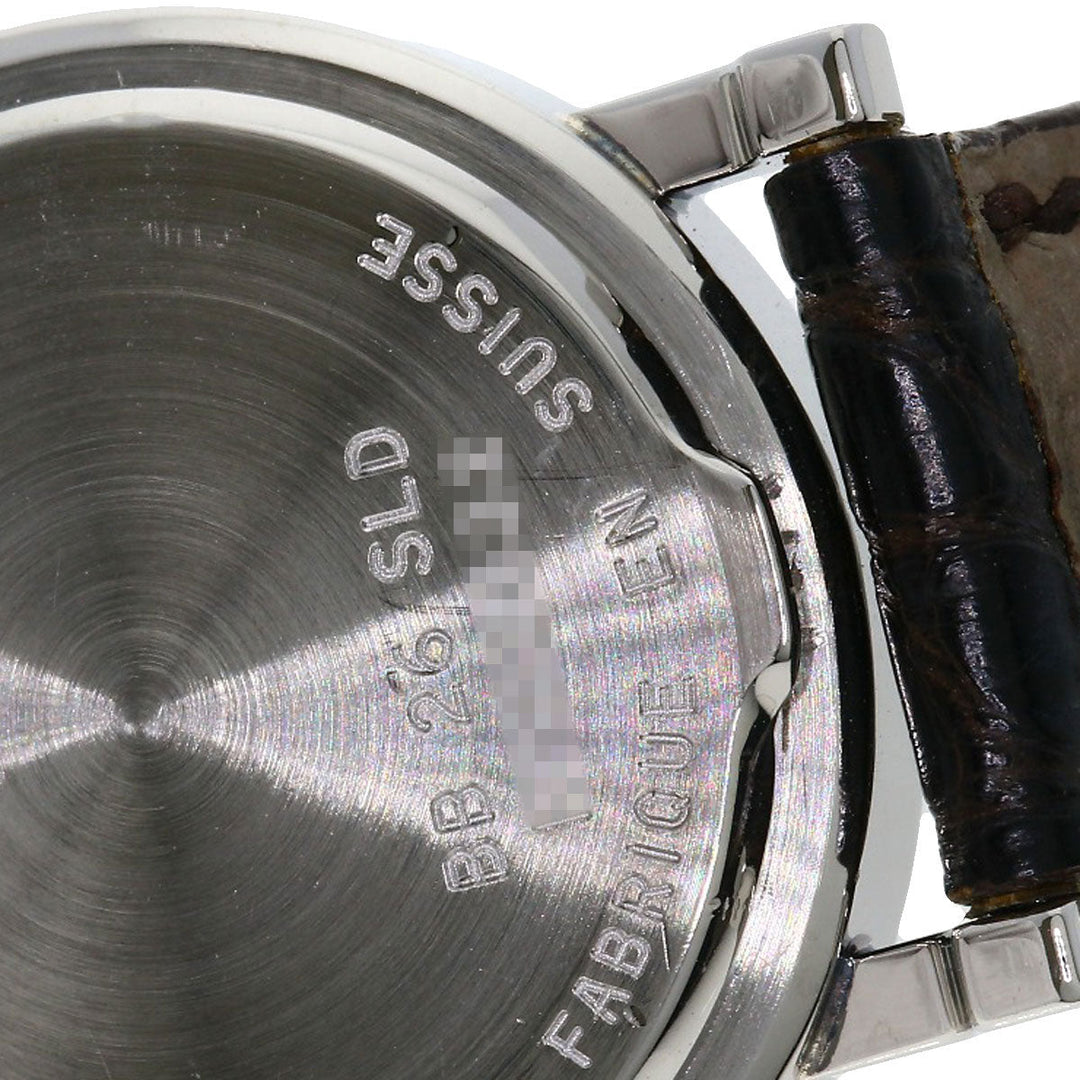 BVLGARI Watches Quartz BB26SLD Stainless Steel, Leather Silver Bulgari Bulgari black dial Women Used Authentic