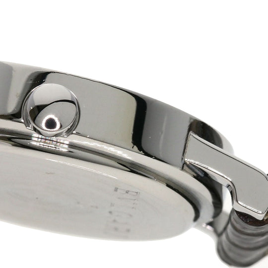 BVLGARI Watches Quartz BB26SLD Stainless Steel, Leather Silver Bulgari Bulgari black dial Women Used Authentic