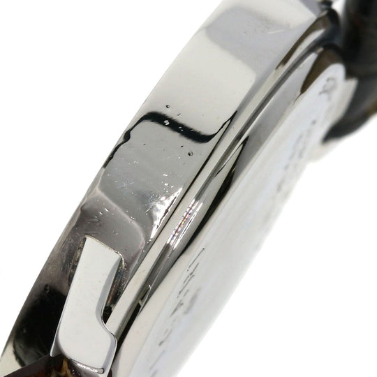 BVLGARI Watches Quartz BB26SLD Stainless Steel, Leather Silver Bulgari Bulgari black dial Women Used Authentic