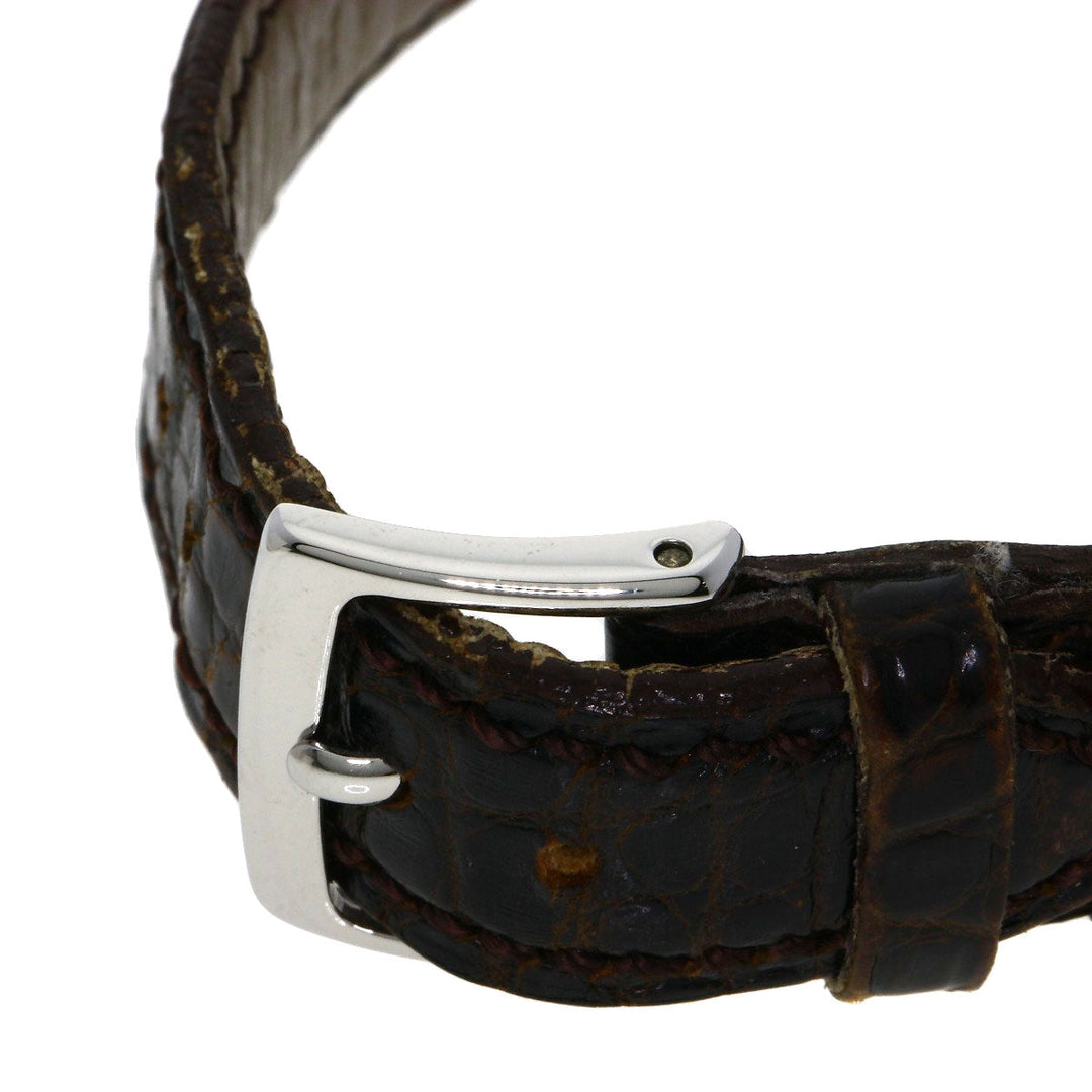 BVLGARI Watches Quartz BB26SLD Stainless Steel, Leather Silver Bulgari Bulgari black dial Women Used Authentic