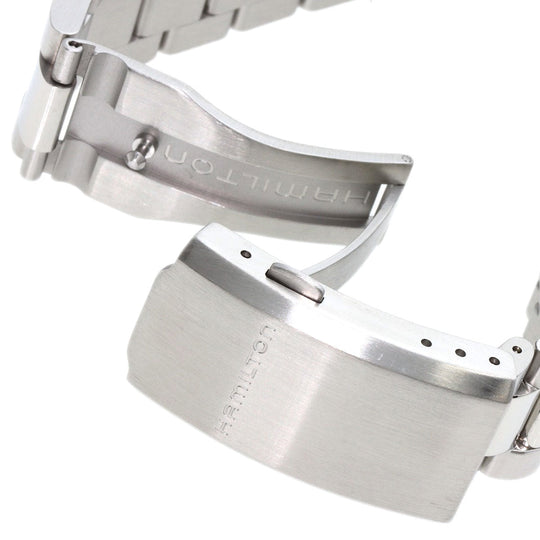 HAMILTON Watches Quartz H685510 Stainless Steel , Stainless Steel Silver Khaki field black dial mens Used Authentic