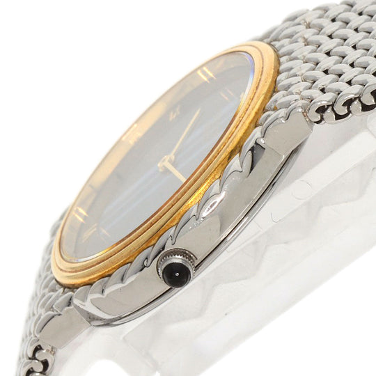 SEIKO Watches Quartz 5A70-0260 Stainless Steel Silver CREDOR Blue Agate blue dial