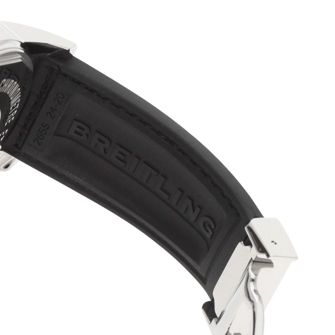 BREITLING Watches Mechanical Automatic AB0510U0/A790 Stainless Steel Silver Transocean Chronograph Unitime white dial