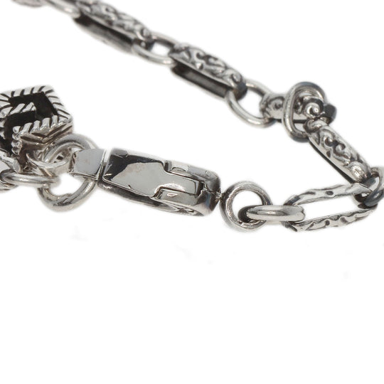 GUCCI bracelet SV Silver Citrine Amethyst #16 Women Used Authentic