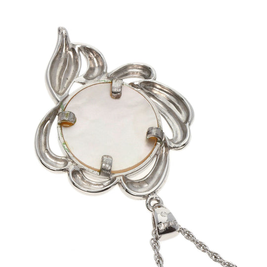 TASAKI Necklace SV Silver Mabe Pearl Pearl Women Used Authentic