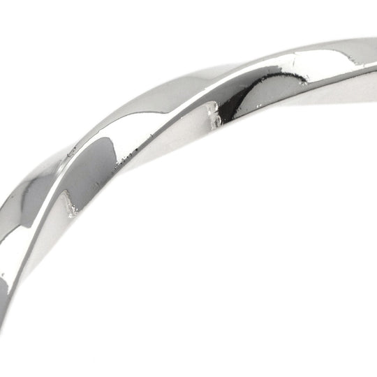 TIFFANY&Co. bracelet SV Silver Twist bangle Women Used Authentic