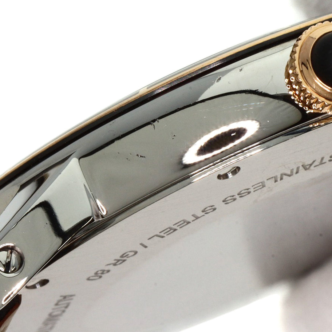 CARTIER Watches Mechanical Automatic W2RN0005 Stainless Steel, Leather Silver Ronde Croisiere gray dial mens Used Authentic