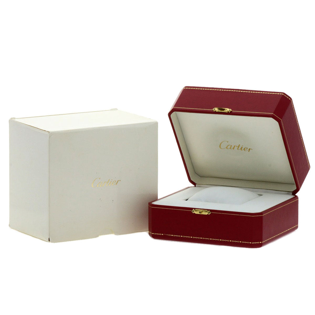 CARTIER Watches Mechanical Automatic W2RN0005 Stainless Steel, Leather Silver Ronde Croisiere gray dial mens Used Authentic