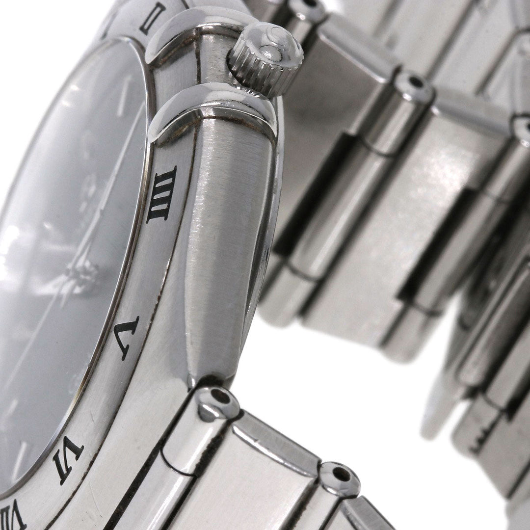OMEGA Watches Quartz 1512.40 Stainless Steel , Stainless Steel Silver Constellation black dial mens Used Authentic