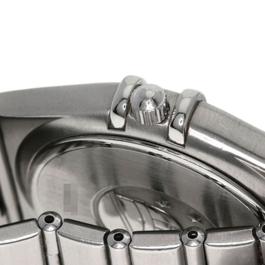 OMEGA Watches Quartz 1512.40 Stainless Steel , Stainless Steel Silver Constellation black dial mens Used Authentic