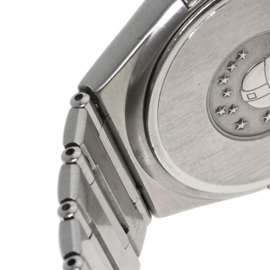 OMEGA Watches Quartz 1512.40 Stainless Steel , Stainless Steel Silver Constellation black dial mens Used Authentic