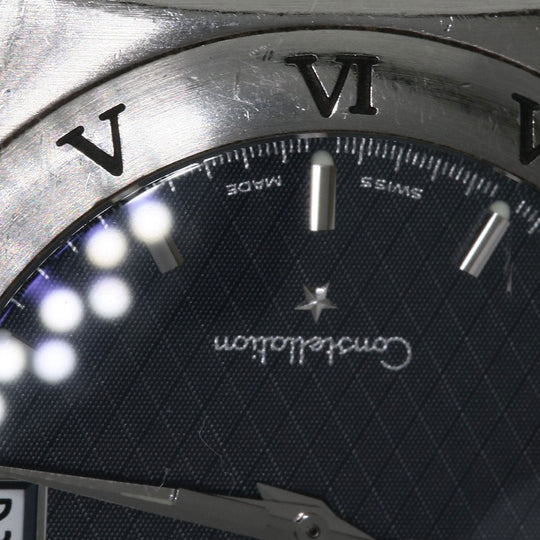 OMEGA Watches Quartz 1512.40 Stainless Steel , Stainless Steel Silver Constellation black dial mens Used Authentic