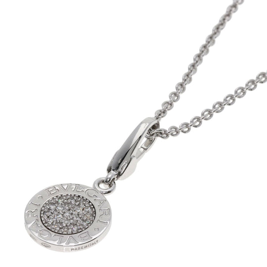 BVLGARI Necklace K18WG Silver Bulgari Bulgari Diamond