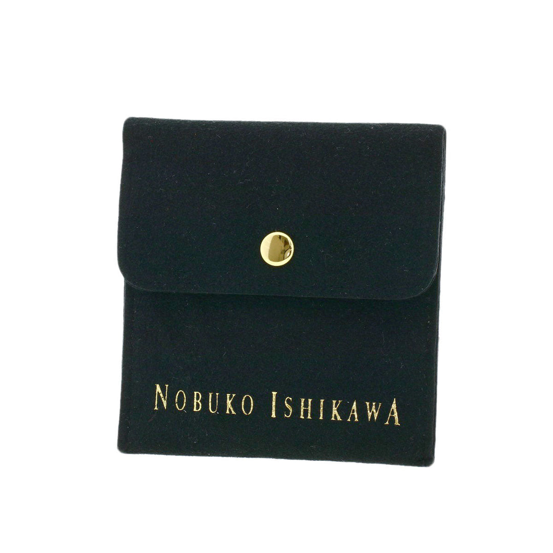 NOBUKO ISHIKAWA Brooch PT900 gold as time tourmaline sapphire diamond