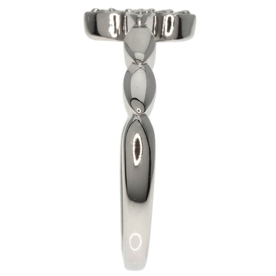 VANDOME Ring PT950 Silver Diamond 1999 Christmas Limited Edition