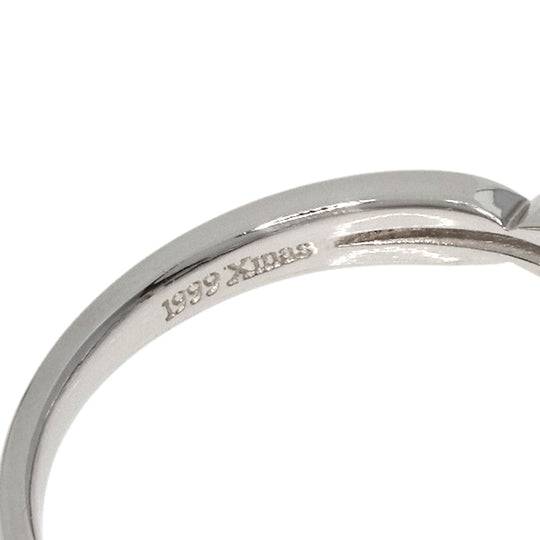VANDOME Ring PT950 Silver Diamond 1999 Christmas Limited Edition