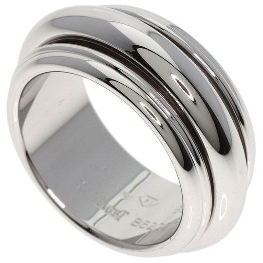 PIAGET Ring K18WG Silver Possession ring #62 Women Used Authentic