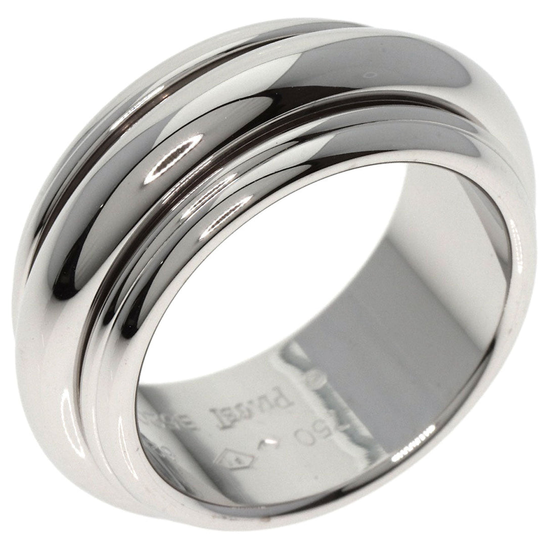 PIAGET Ring K18WG Silver Possession ring #62 Women Used Authentic