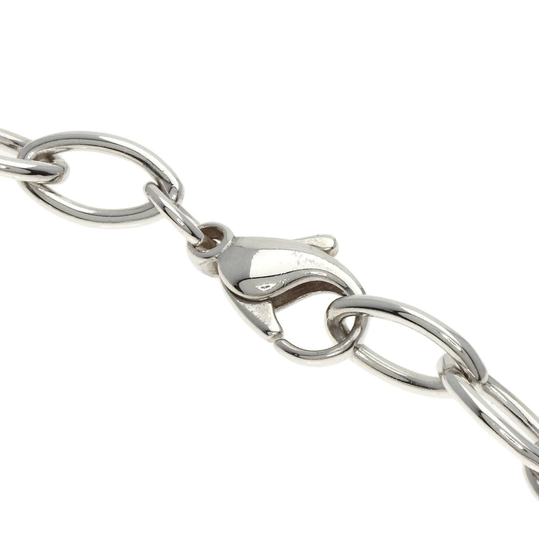 TIFFANY&Co. bracelet SV Silver filigree heart key Women Used Authentic