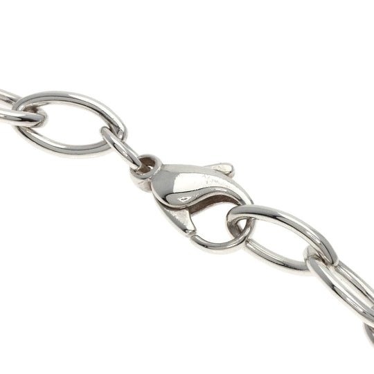 TIFFANY&Co. bracelet SV Silver filigree heart key Women Used Authentic