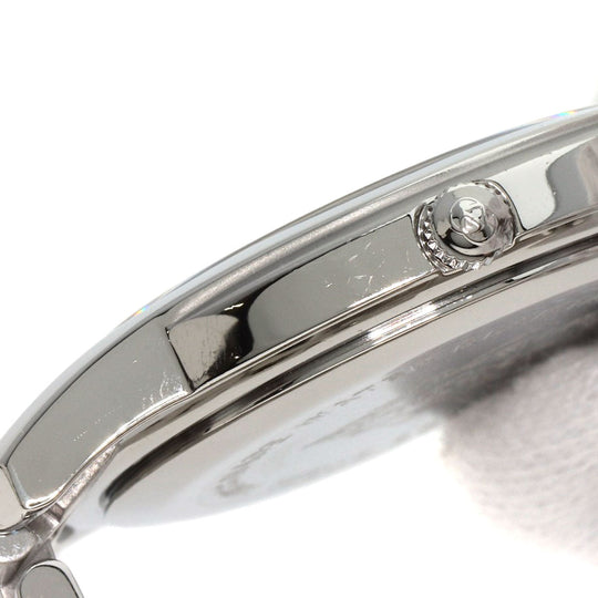 GUCCI Watches Quartz 5500M Stainless Steel , Stainless Steel Silver Round face gray dial mens Used Authentic