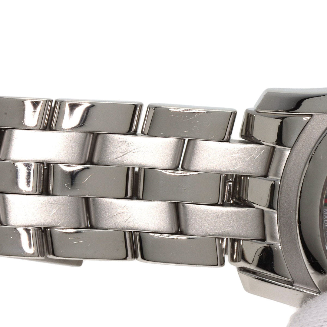 GUCCI Watches Quartz 5500M Stainless Steel , Stainless Steel Silver Round face gray dial mens Used Authentic