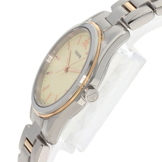 SEIKO Watches Quartz 4J81-0AF0 Stainless Steel Silver CREDOR SIGNO Ivory dial