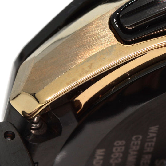 SEIKO Watches Solar Powered Radio Watch SAGA254 8B63-0AR0 Titanium Ceramic , Titanium Ceramic gold Brights Flight Expert Limited to 800 pieces black dial mens Used Authentic