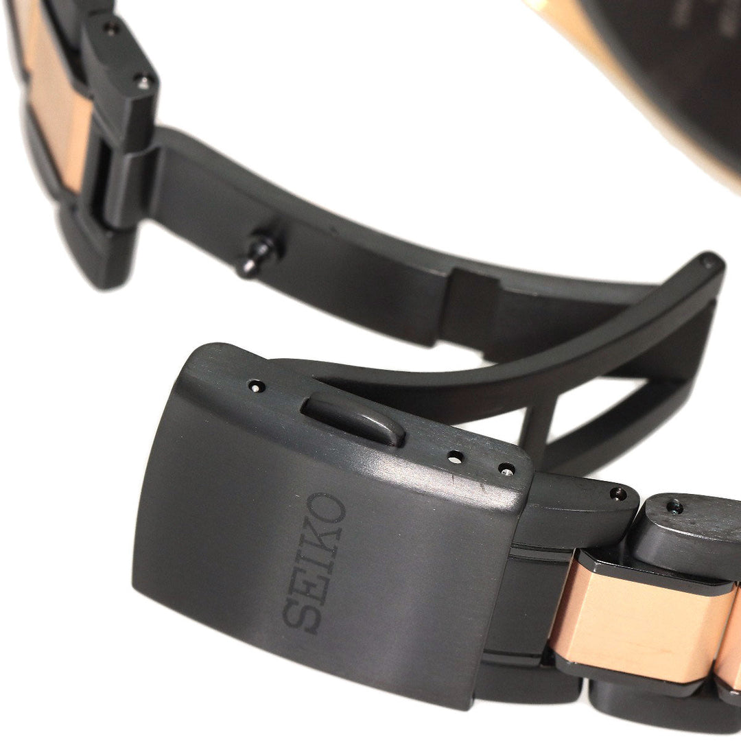 SEIKO Watches Solar Powered Radio Watch SAGA254 8B63-0AR0 Titanium Ceramic , Titanium Ceramic gold Brights Flight Expert Limited to 800 pieces black dial mens Used Authentic