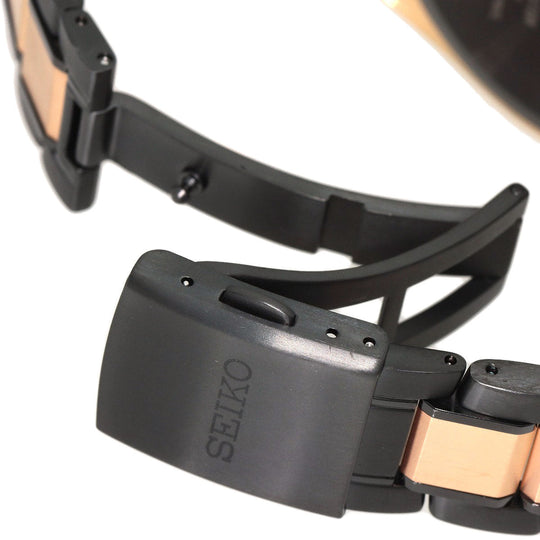 SEIKO Watches Solar Powered Radio Watch SAGA254 8B63-0AR0 Titanium Ceramic , Titanium Ceramic gold Brights Flight Expert Limited to 800 pieces black dial mens Used Authentic