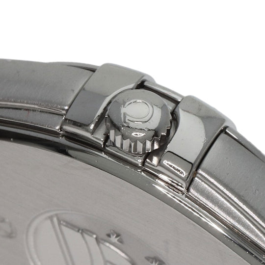 OMEGA Watches Quartz 123.10.24.60.55.001 Stainless Steel , Stainless Steel Silver Constellation Brush 12P Diamond White shell dial Women Used Authentic